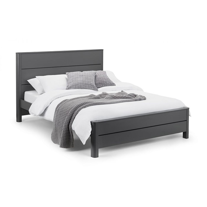 Chloe Storm Grey Double Bed - Click Image to Close